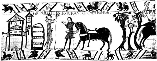 Image from Bayeux Tapestry